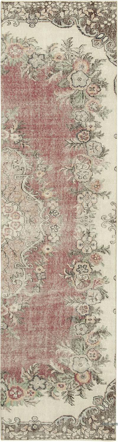 Vintage Anadolu Yolluk - 81 cm x 303 cm