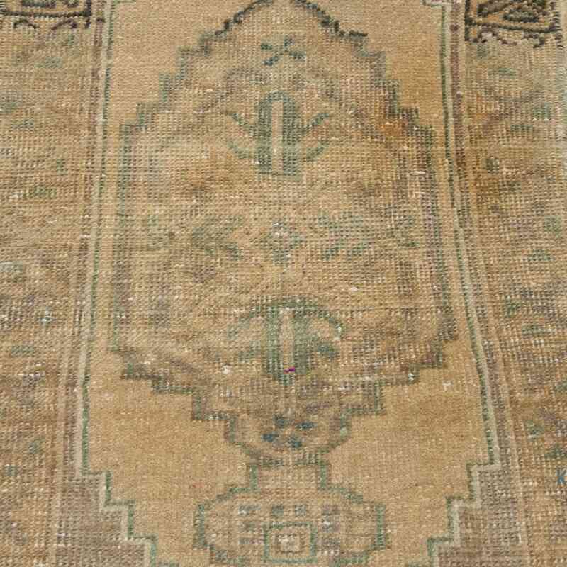 Alfombra Vintage Turca Anudada a Mano - 51 cm x 87 cm - K0054786