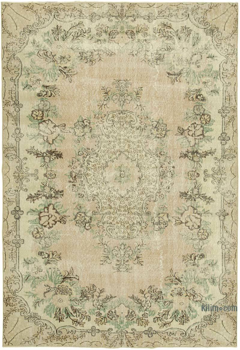 El Dokuma Vintage Halı - 211 cm x 309 cm - K0055457