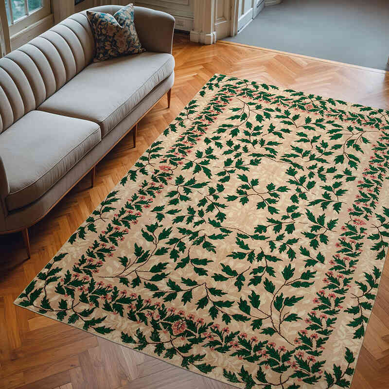 Alfombra Vintage Turca Anudada a Mano - 210 cm x 310 cm - K0055458