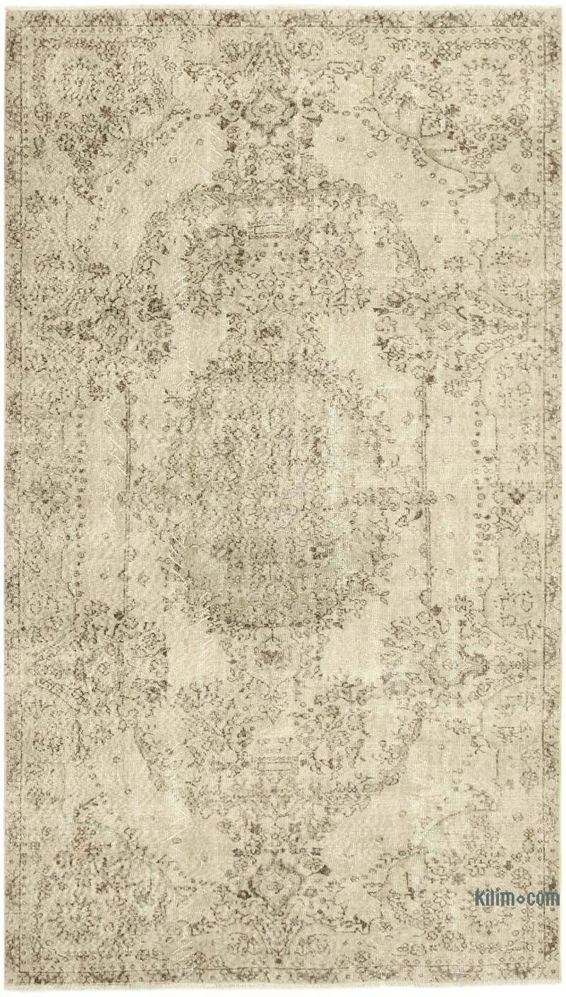 Vintage Turkish Hand-Knotted Rug - 5' 4" x 9' 3" (64" x 111") - K0055461