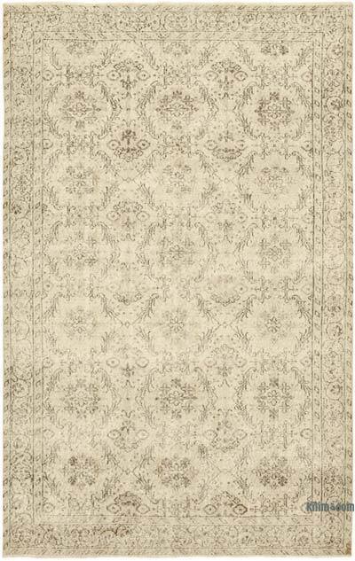 Vintage Turkish Hand-Knotted Rug - 6' 1" x 9' 6" (73" x 114")