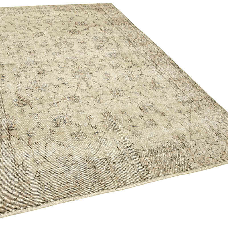 Vintage Turkish Hand-Knotted Rug - 6'  x 8' 11" (72" x 107") - K0055478