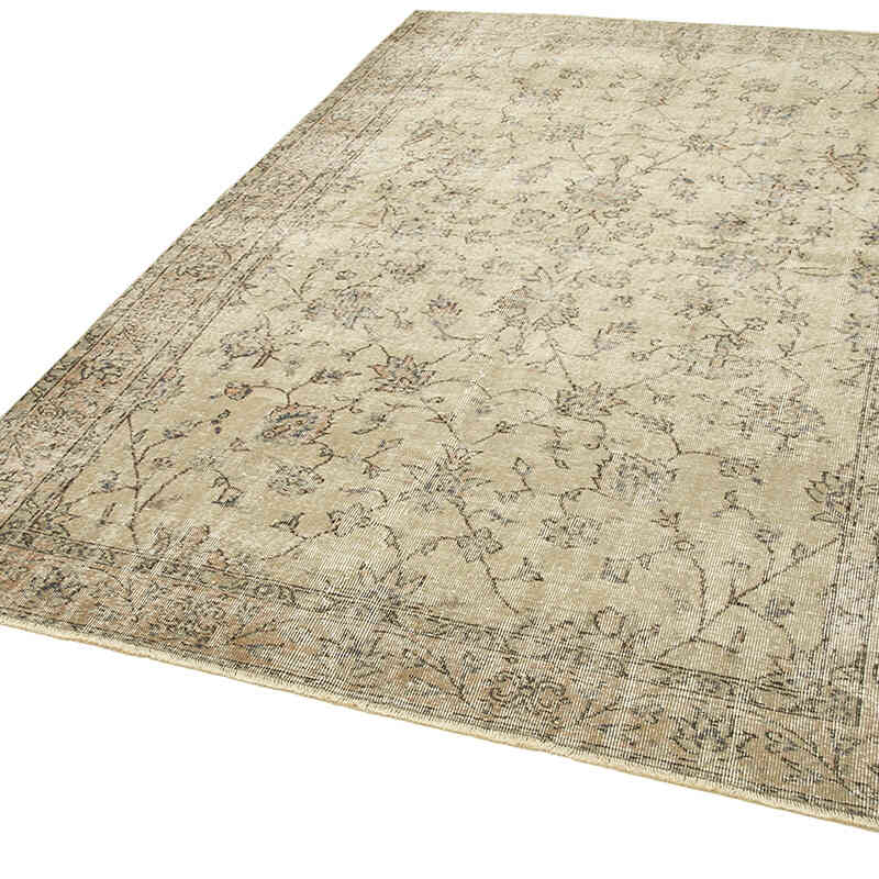 Vintage Turkish Hand-Knotted Rug - 6'  x 8' 11" (72" x 107") - K0055478