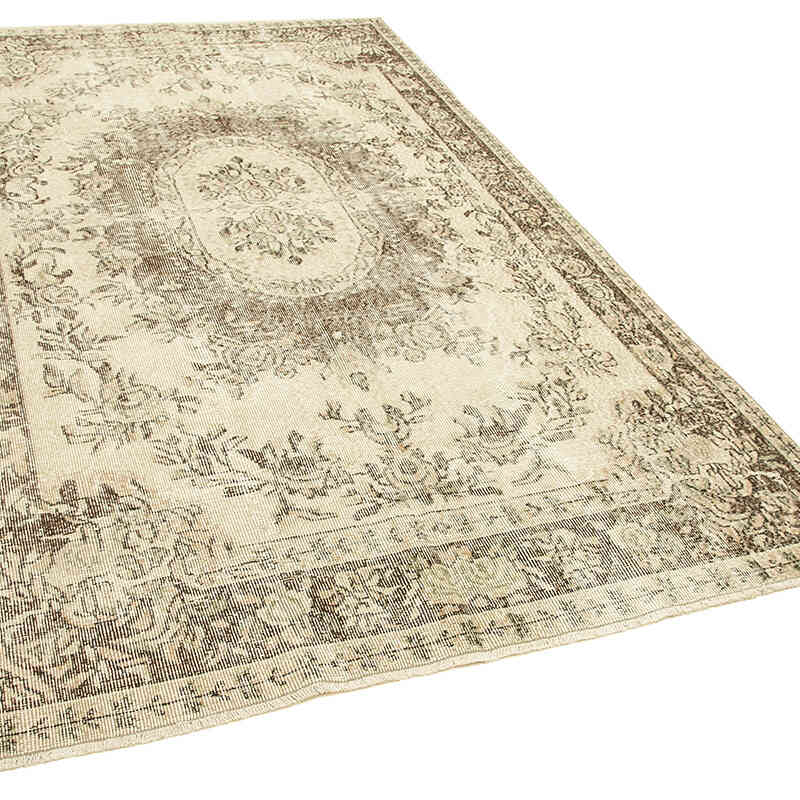 Vintage Turkish Hand-Knotted Rug - 5' 5" x 9'  (65" x 108") - K0055523