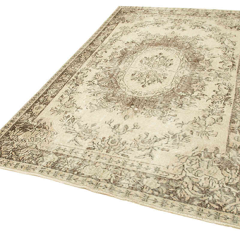 Vintage Turkish Hand-Knotted Rug - 5' 5" x 9'  (65" x 108") - K0055523