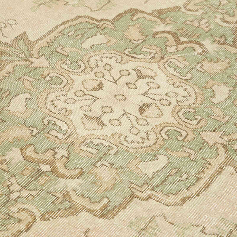 Alfombra Vintage Turca Anudada a Mano - 190 cm x 286 cm - K0055526