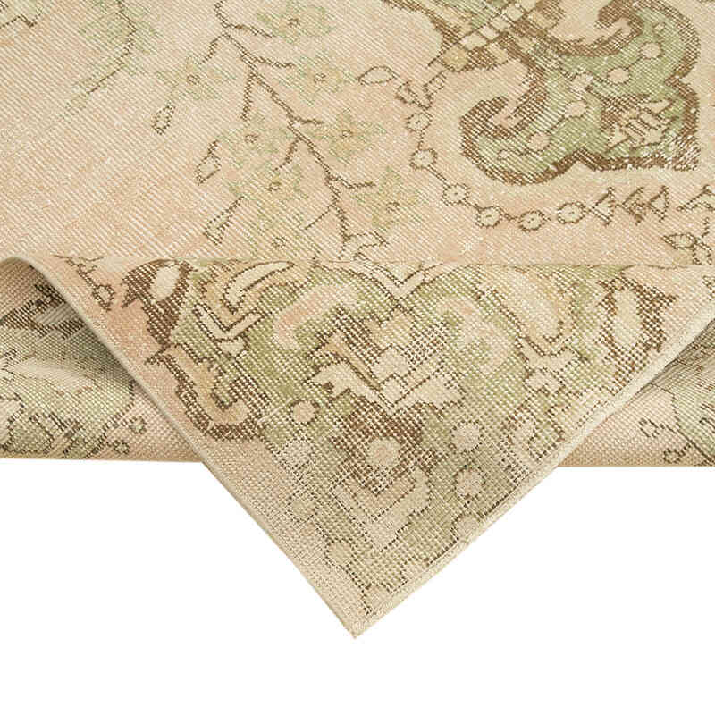 Alfombra Vintage Turca Anudada a Mano - 190 cm x 286 cm - K0055526