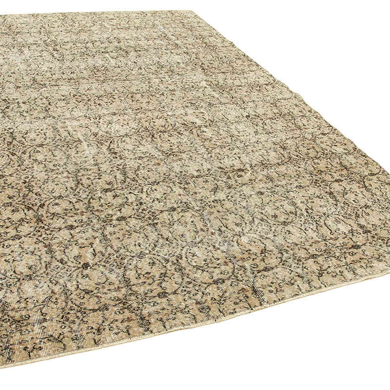Alfombra Vintage Turca Anudada a Mano - 207 cm x 297 cm - K0055527