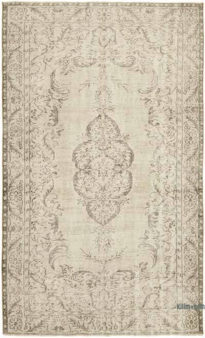 Alfombra Vintage Turca Anudada a Mano - 169 cm x 291 cm