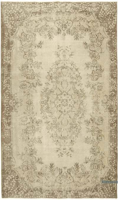 Vintage Turkish Hand-Knotted Rug - 5' 10" x 9' 10" (70" x 118")