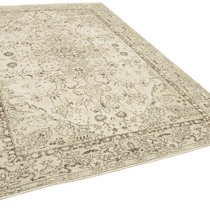 Alfombra Vintage Turca Anudada a Mano - 207 cm x 307 cm - K0055563
