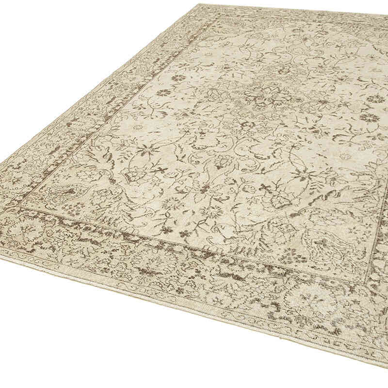 Alfombra Vintage Turca Anudada a Mano - 207 cm x 307 cm - K0055563