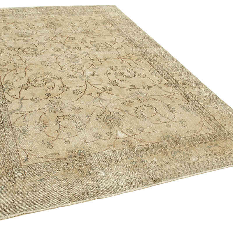 El Dokuma Vintage Halı - 200 cm x 305 cm - K0055569