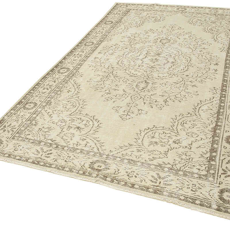Vintage Turkish Hand-Knotted Rug - 5' 9" x 9' 5" (69" x 113") - K0055573