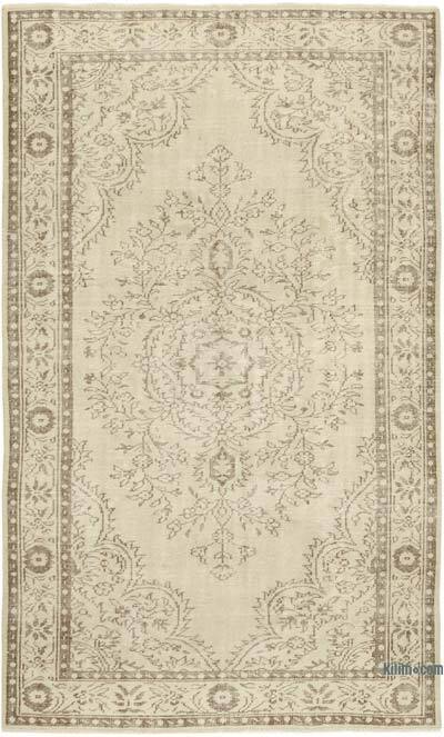 Vintage Turkish Hand-Knotted Rug - 5' 9" x 9' 5" (69" x 113")