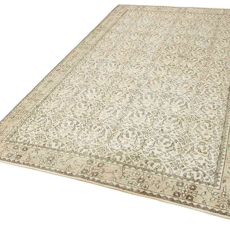 Vintage Turkish Hand-Knotted Rug - 5' 7" x 9' 4" (67" x 112") - K0055576