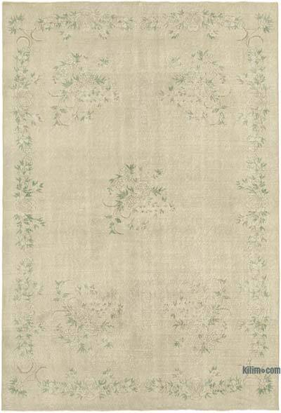 Alfombra Vintage Turca Anudada a Mano - 203 cm x 303 cm