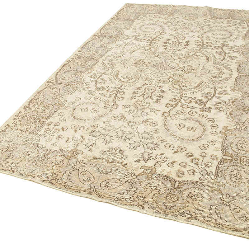 Vintage Turkish Hand-Knotted Rug - 5' 6" x 8' 10" (66" x 106") - K0055585
