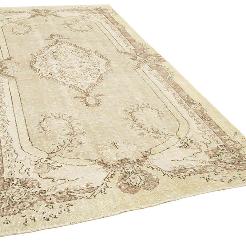 Alfombra Vintage Turca Anudada a Mano - 177 cm x 314 cm - K0055590