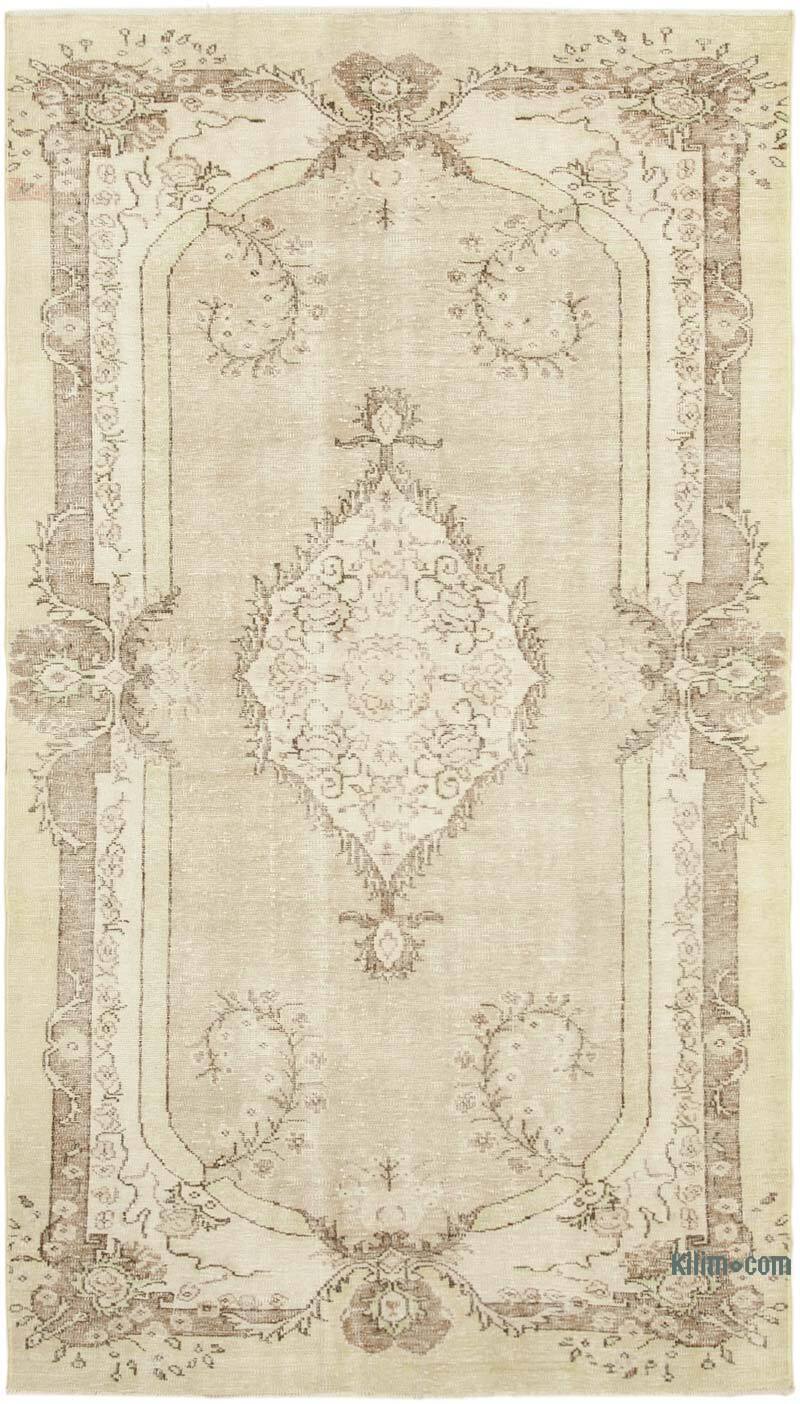 Alfombra Vintage Turca Anudada a Mano - 177 cm x 314 cm - K0055590