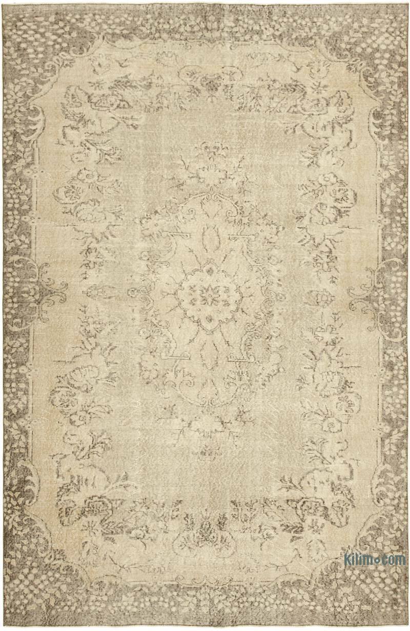 El Dokuma Vintage Halı - 200 cm x 310 cm - K0055591