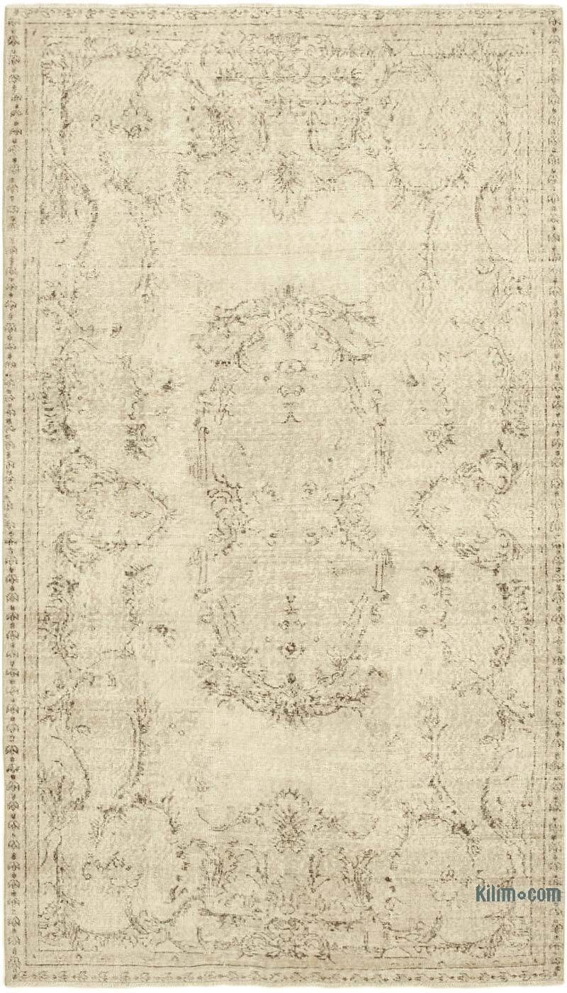 Vintage Turkish Hand-Knotted Rug - 5' 3" x 9' 3" (63" x 111") - K0055595