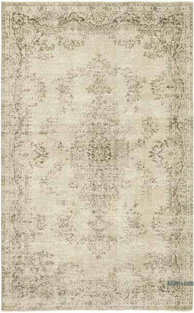 Alfombra Vintage Turca Anudada a Mano - 171 cm x 275 cm