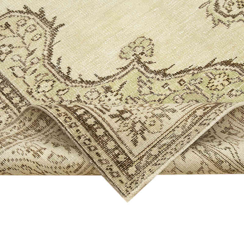 Alfombra Vintage Turca Anudada a Mano - 190 cm x 294 cm - K0055600