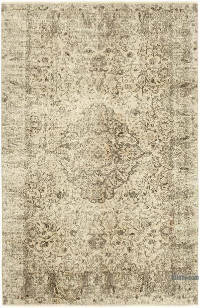 Alfombra Vintage Turca Anudada a Mano - 202 cm x 312 cm