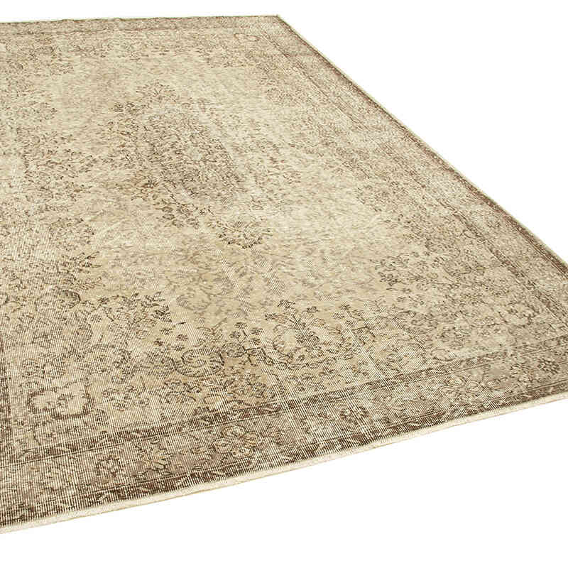 Alfombra Vintage Turca Anudada a Mano - 202 cm x 313 cm - K0055603