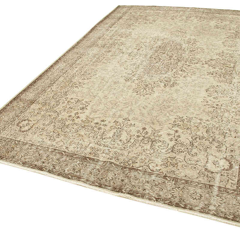 Alfombra Vintage Turca Anudada a Mano - 202 cm x 313 cm - K0055603