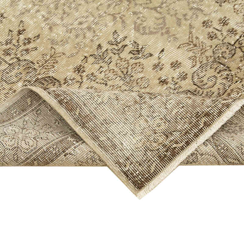 Alfombra Vintage Turca Anudada a Mano - 202 cm x 313 cm - K0055603