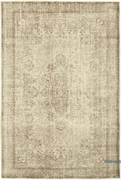 Vintage Turkish Hand-Knotted Rug - 6' 8" x 10' 3" (80" x 123")