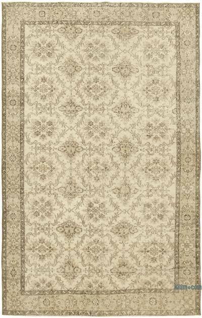 El Dokuma Vintage Halı - 194 cm x 306 cm