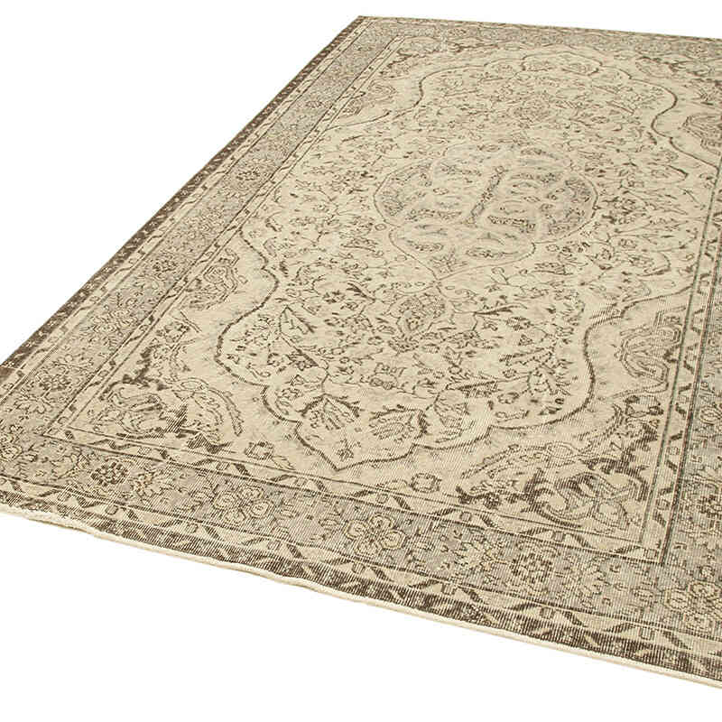 Vintage Turkish Hand-Knotted Rug - 5' 7" x 9' 1" (67" x 109") - K0055615