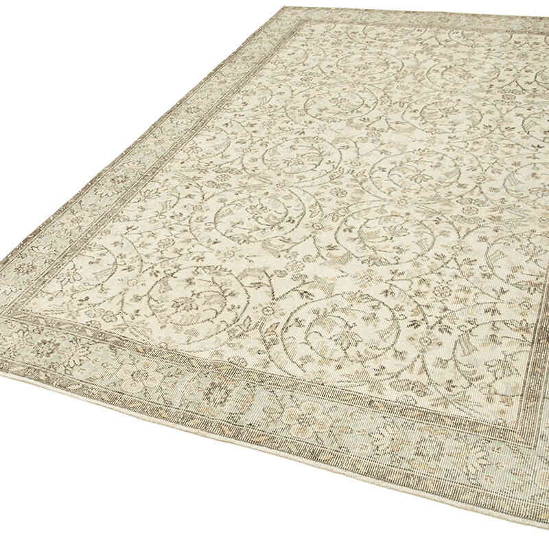 Vintage Turkish Hand-Knotted Rug - 6'  x 9' 8" (72" x 116") - K0055623