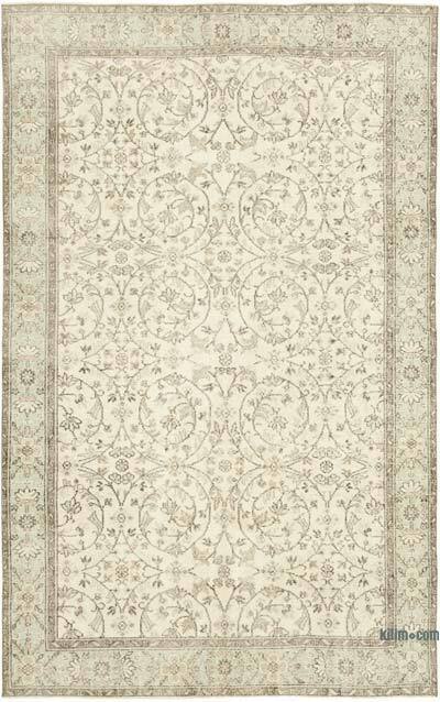 Alfombra Vintage Turca Anudada a Mano - 183 cm x 295 cm