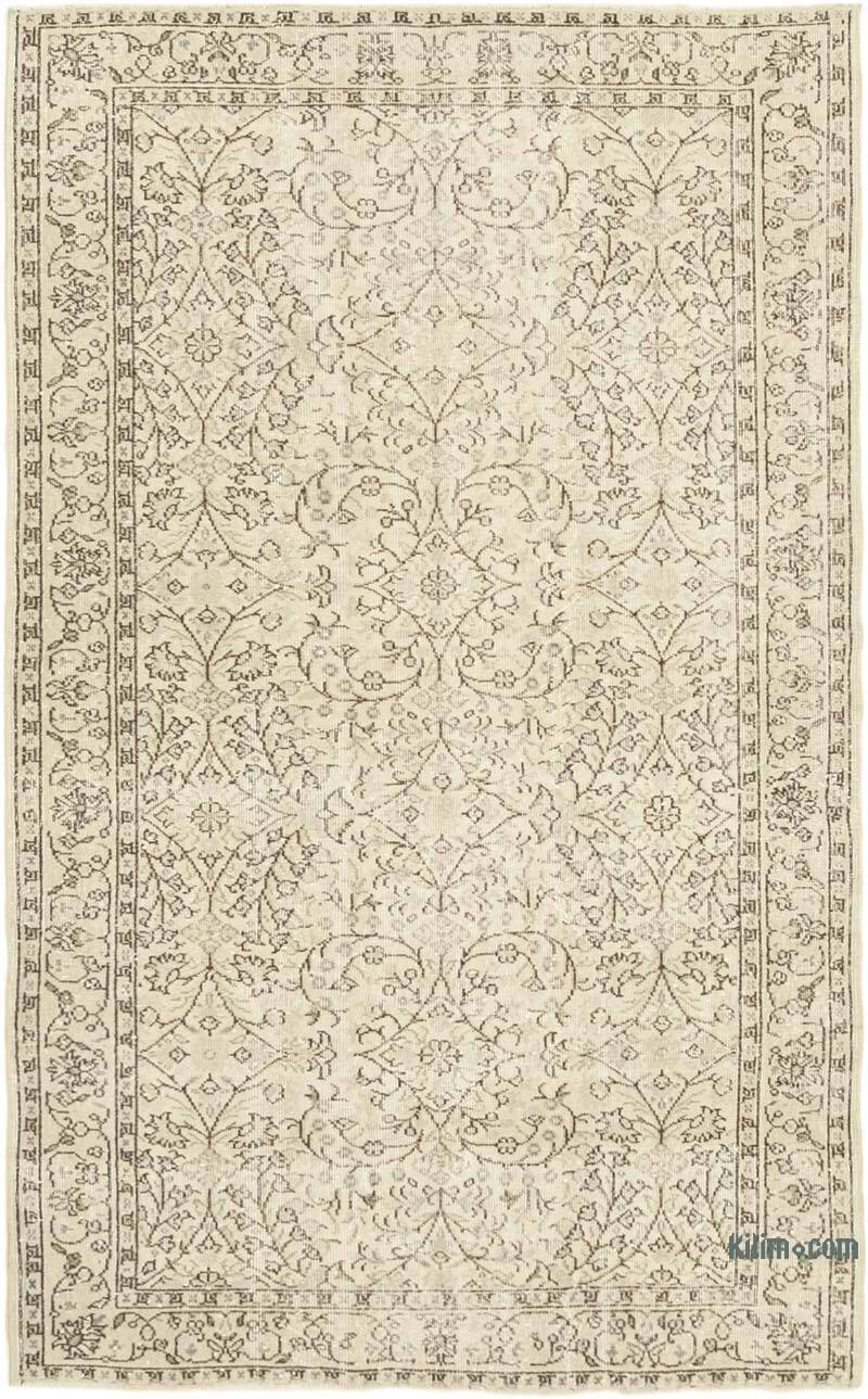 El Dokuma Vintage Halı - 157 cm x 260 cm - K0055636