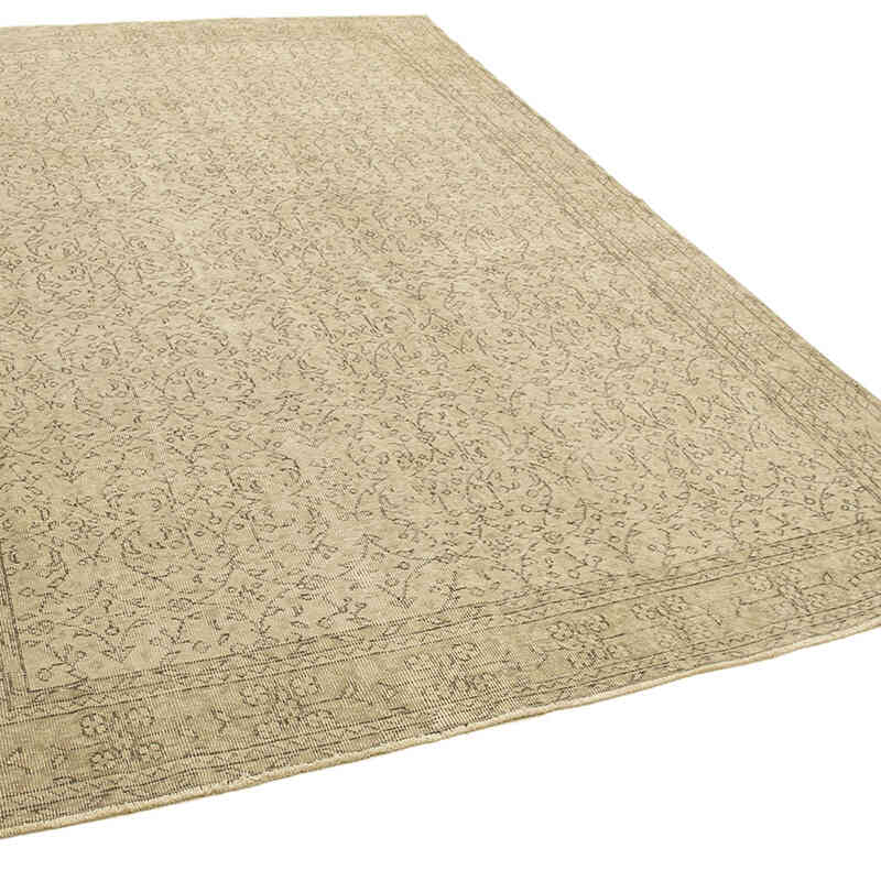 Alfombra Vintage Turca Anudada a Mano - 203 cm x 309 cm - K0055654