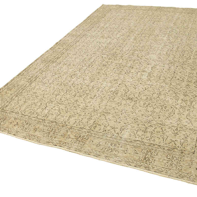 Alfombra Vintage Turca Anudada a Mano - 203 cm x 309 cm - K0055654