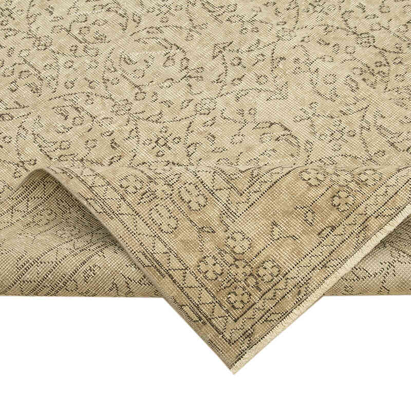 Alfombra Vintage Turca Anudada a Mano - 203 cm x 309 cm - K0055654