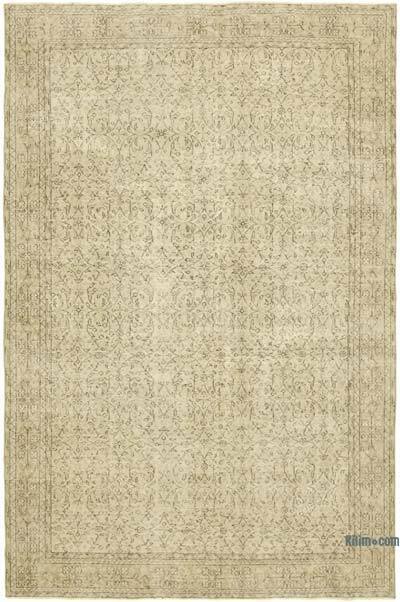 Alfombra Vintage Turca Anudada a Mano - 203 cm x 309 cm
