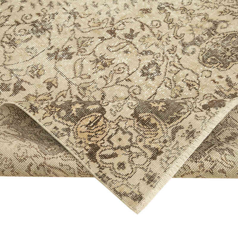 Alfombra Vintage Turca Anudada a Mano - 203 cm x 310 cm - K0055657