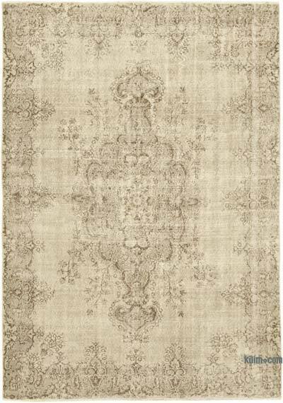 Vintage Turkish Hand-Knotted Rug - 6' 10" x 9' 10" (82" x 118")