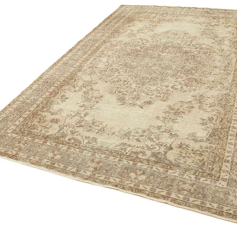 Alfombra Vintage Turca Anudada a Mano - 193 cm x 300 cm - K0055660