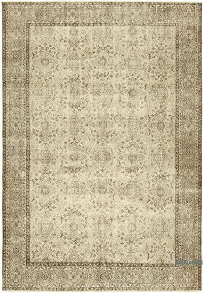 Alfombra Vintage Turca Anudada a Mano - 208 cm x 303 cm