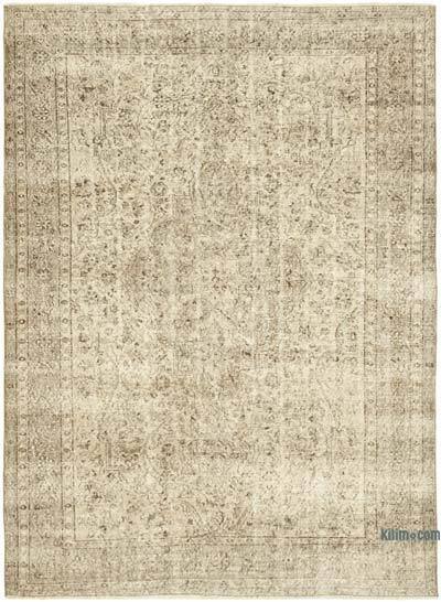 Alfombra Vintage Turca Anudada a Mano - 213 cm x 293 cm
