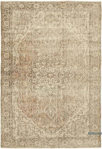 Alfombra Vintage Turca Anudada a Mano - 195 cm x 300 cm