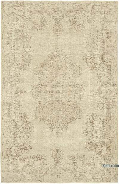 Vintage Turkish Hand-Knotted Rug - 6' 6" x 10' 1" (78" x 121")